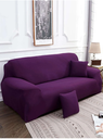 Sofa Cover Dark Purple 1 Seat