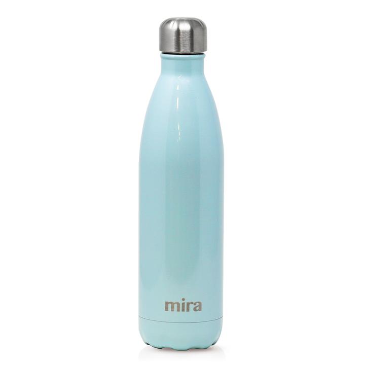 Mira Cascade Water Bottle - 25 oz (750 ml) - Pearl Blue