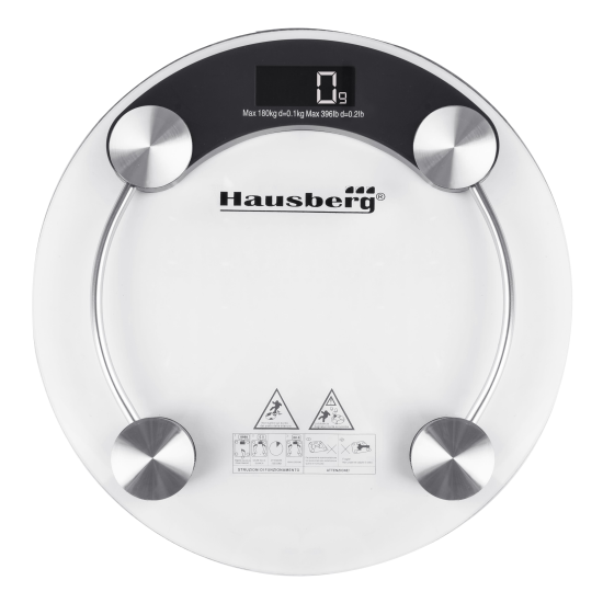 Hausberg Glass Bathroom Scale (HB-6000NG)