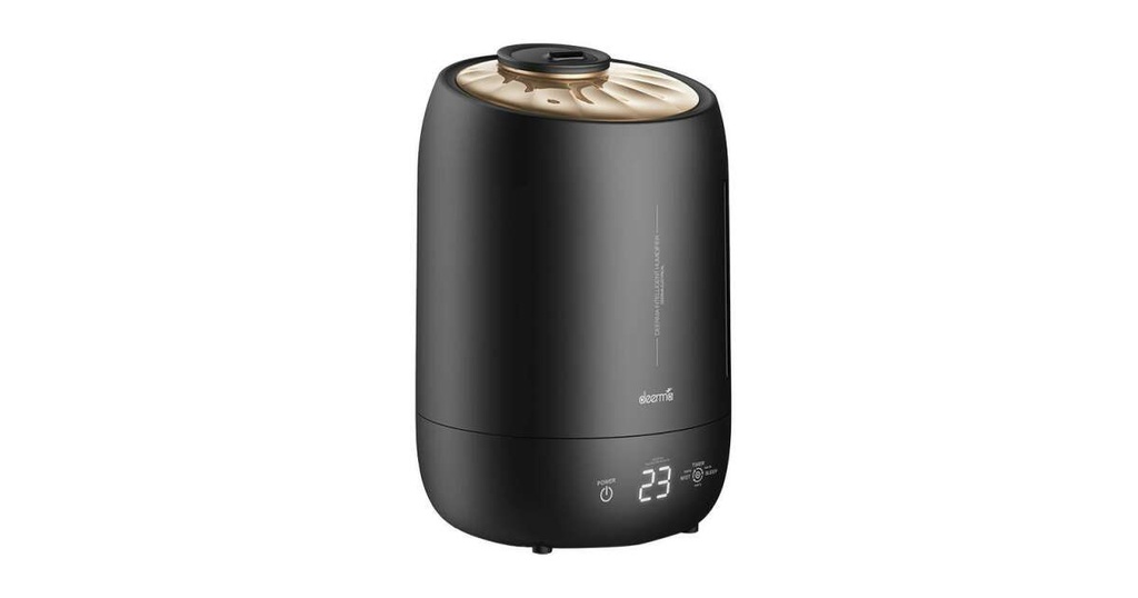 Deerma F600S Black Ultrasonic Humidifier Aromatherapy Oil Diffuser Three Gear