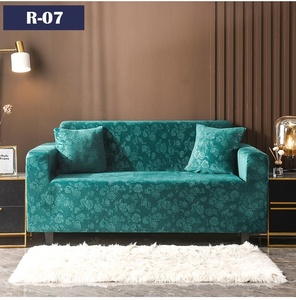 Sofa Cover Design Green 2 Seats