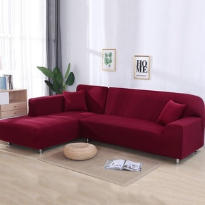Sofa Cover Wine Red 2 Seats
