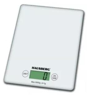 [HB-HB-6011AB] Hausberg Glass Kitchen Scale (HB-6011AB)