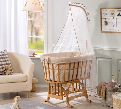 [TBBY-BEBEDS05] Baby Natural Bassinet (45x80 Cm)